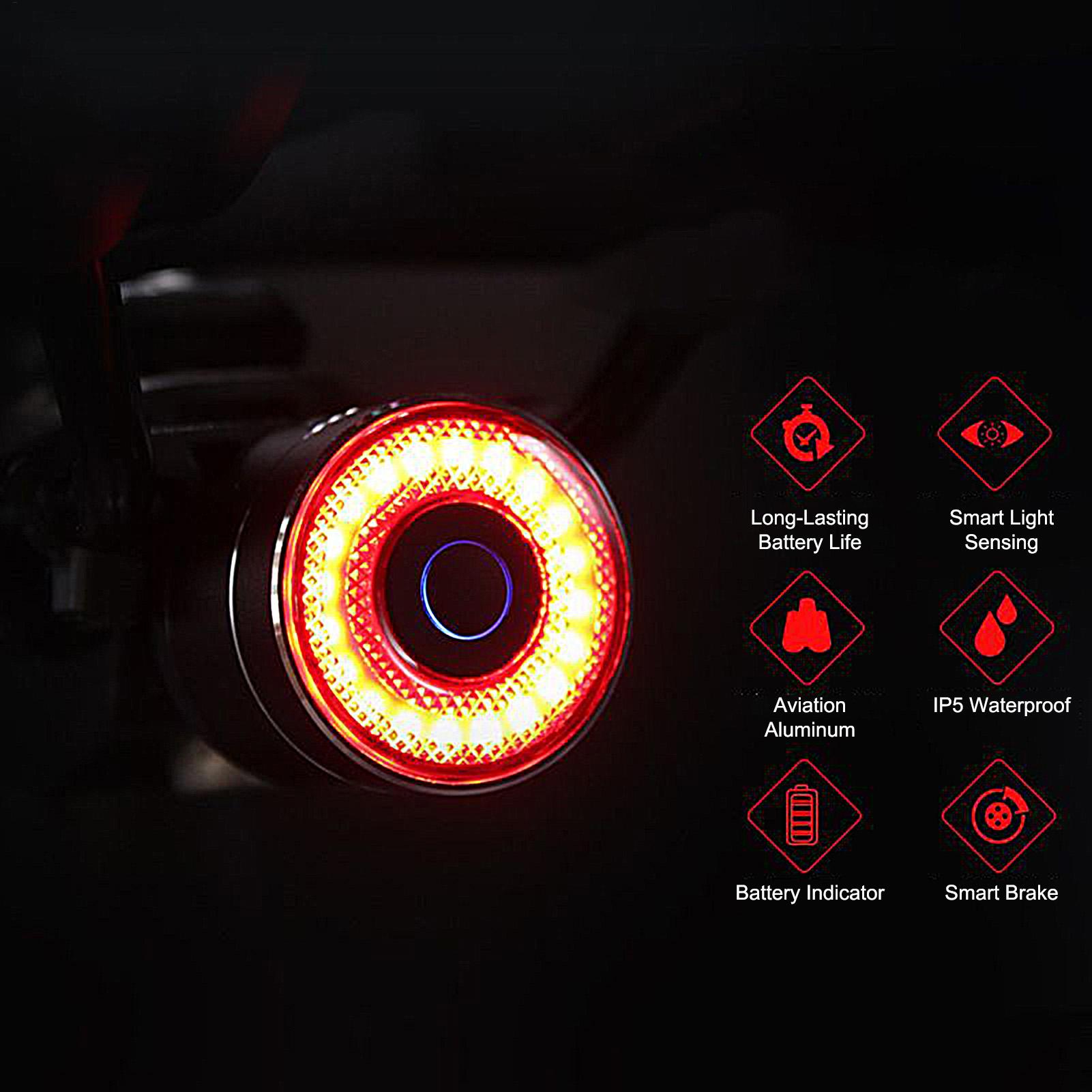Bicycle Brake Light Smart Bike - Cycling Commuter review and price
