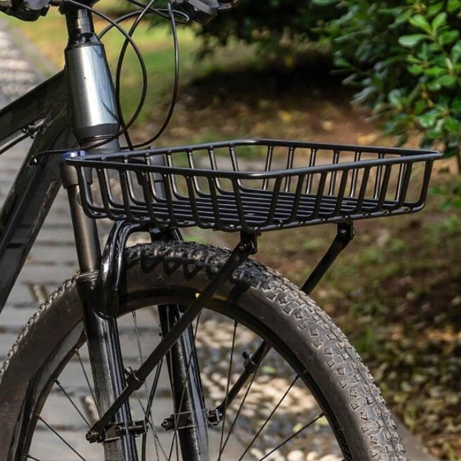 Aluminum Front Basket Lightwei - Cycling Commuter review and price