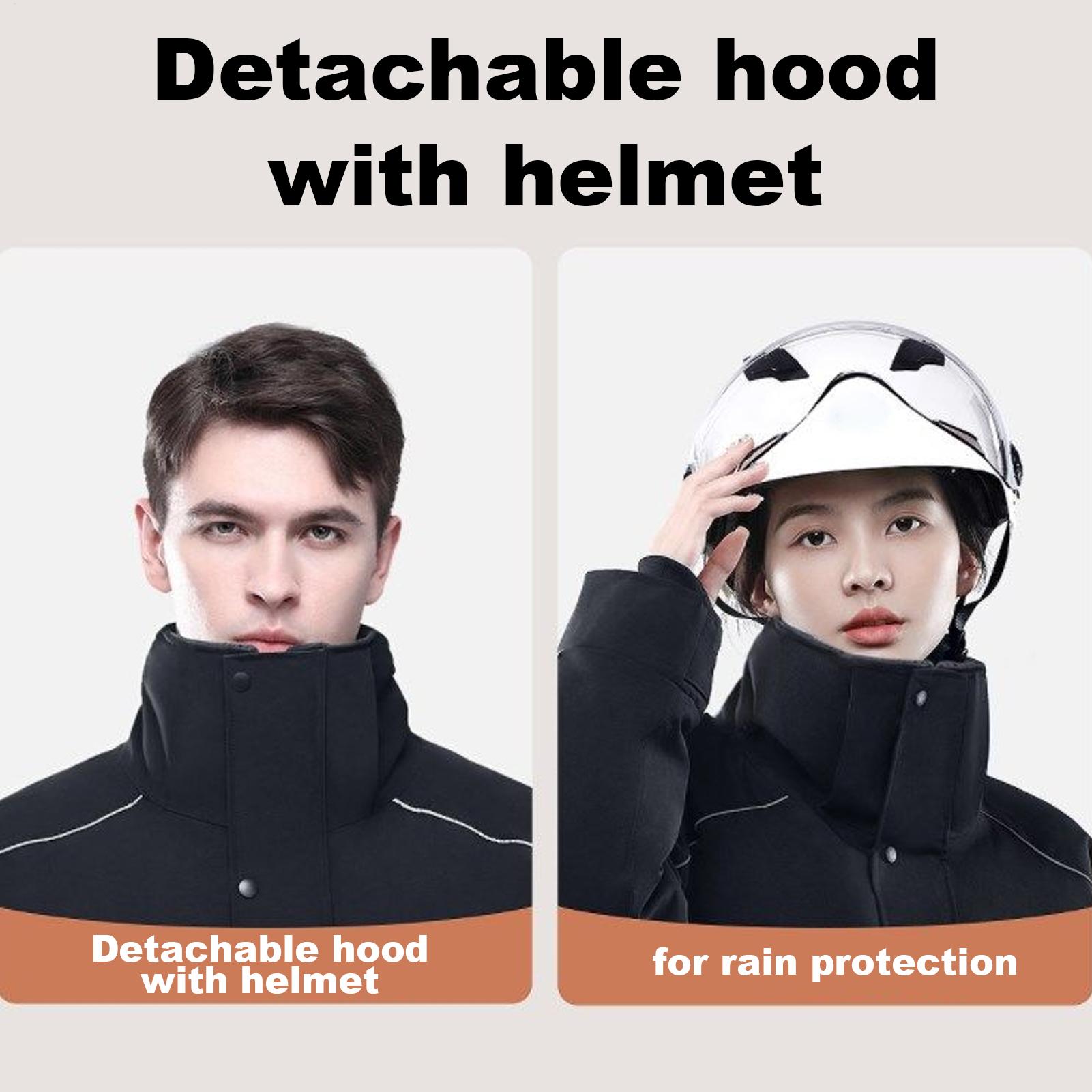Motorcycle Winter Jacket 4-Poc - Cycling Commute Clothes review and price