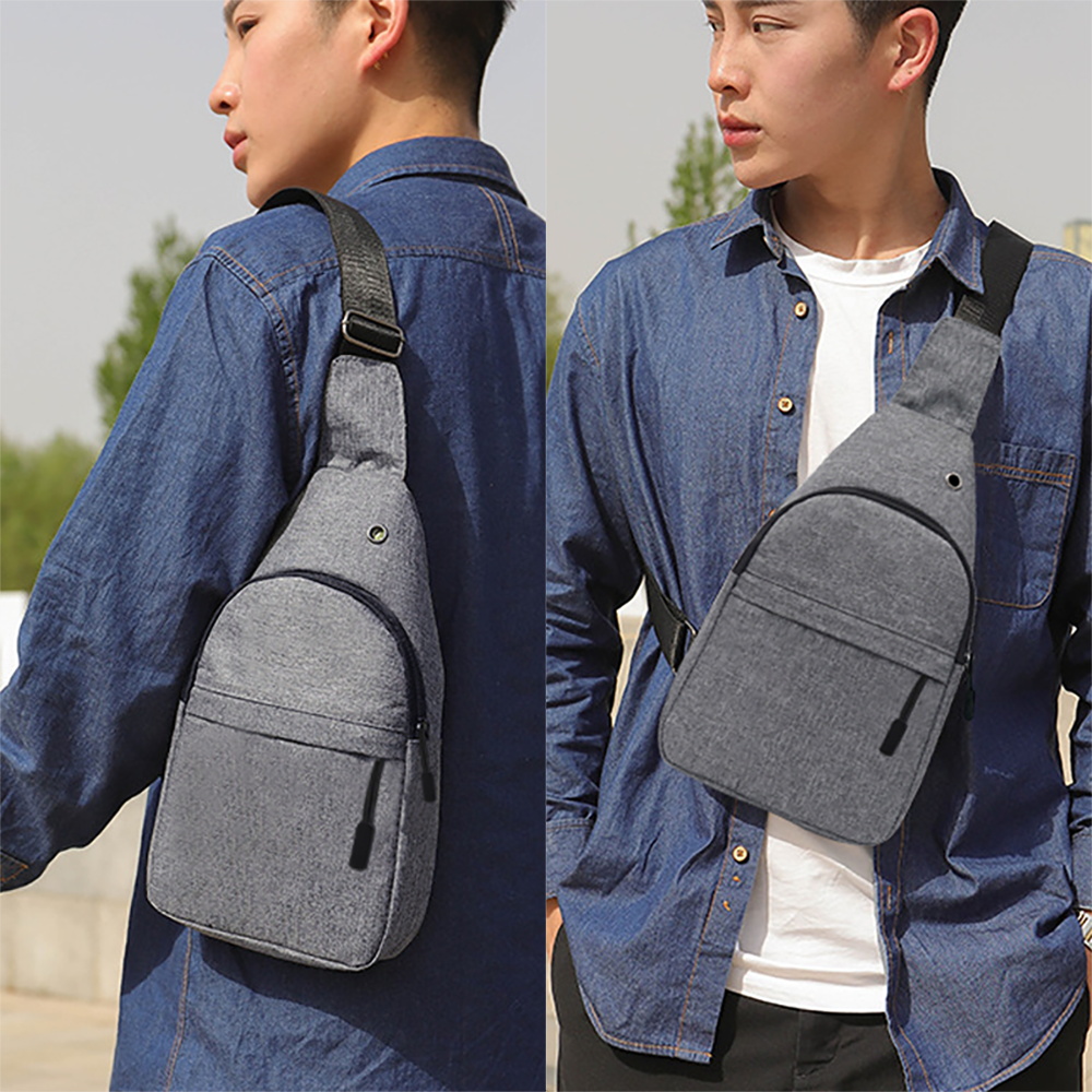 Single Shoulder Men Chest Bags - Cycling For Commute review and price