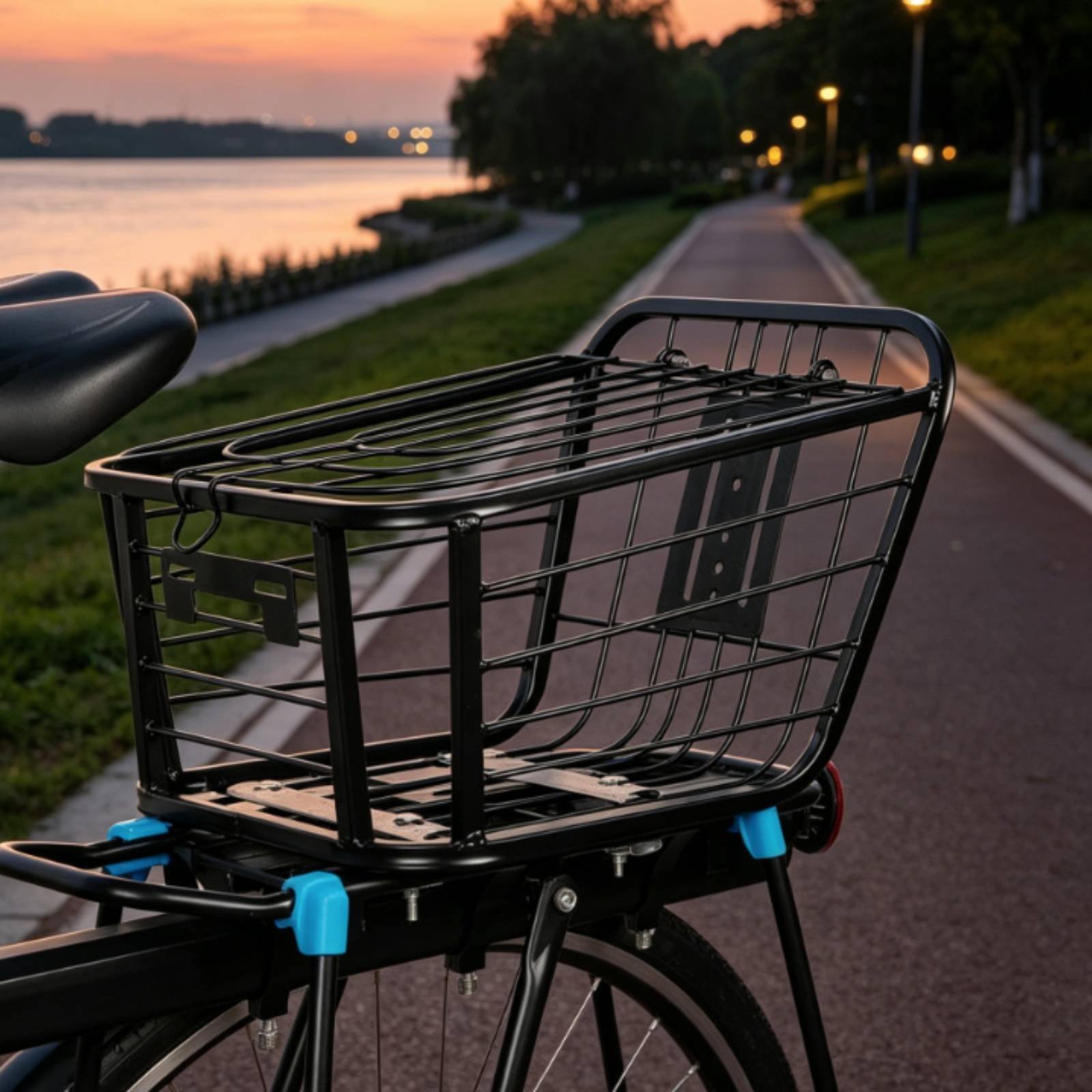 Folding Rear Bike Basket Folda - Cycling Commuter review and price