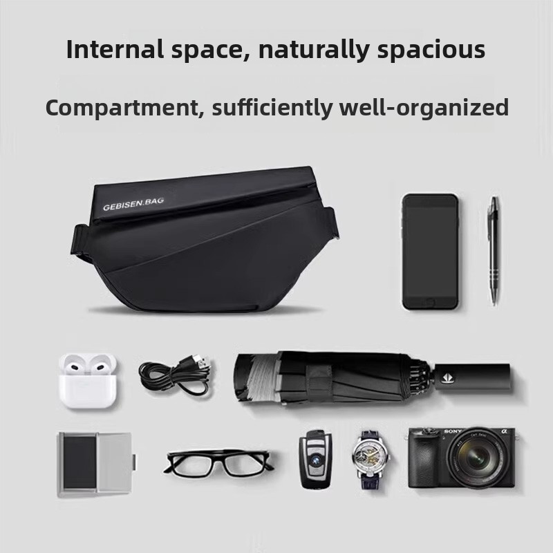 Magnetic Buckle Men Crossbody  - Cycling Commuter review and price